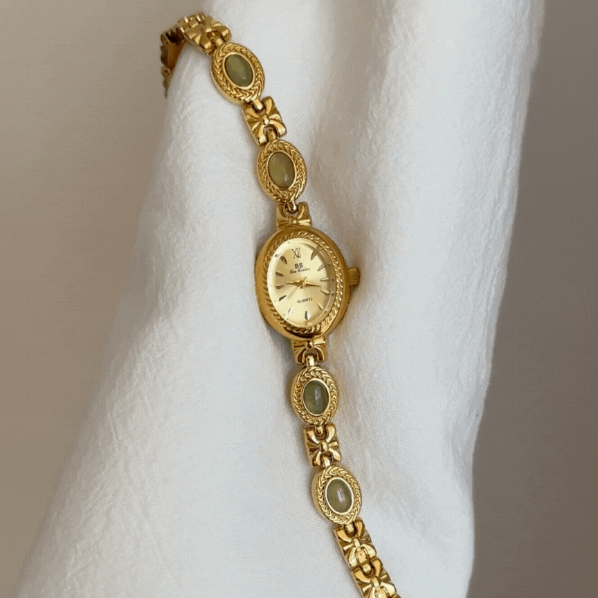 Jade Embellish Watch