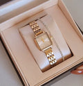 Gold WD watch with Diamond Band