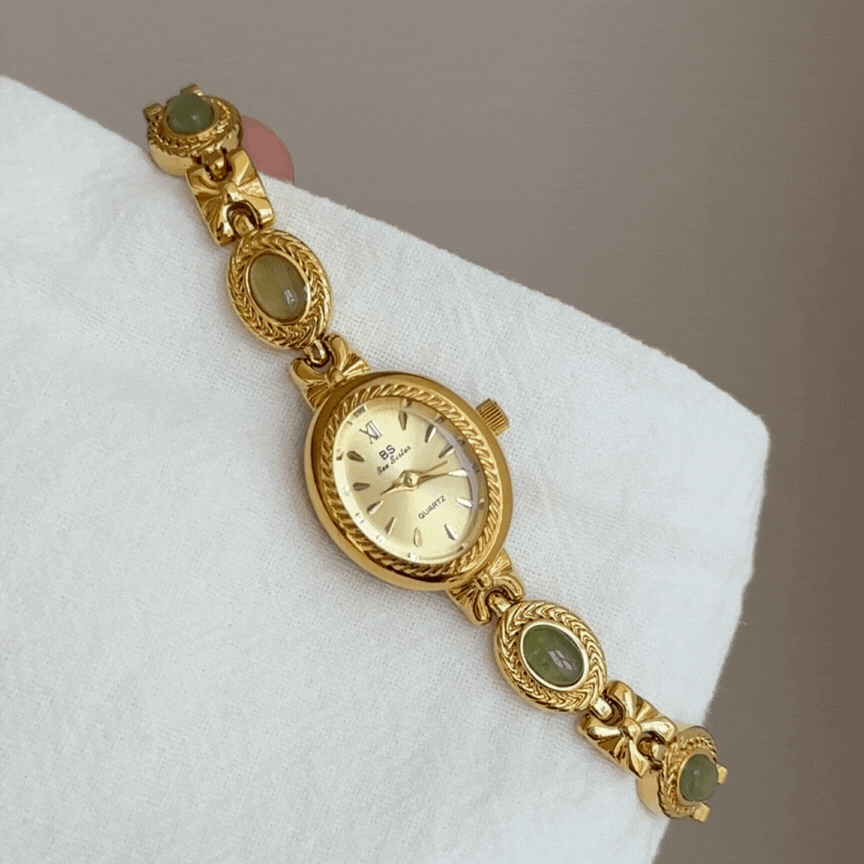 Jade Embellish Watch