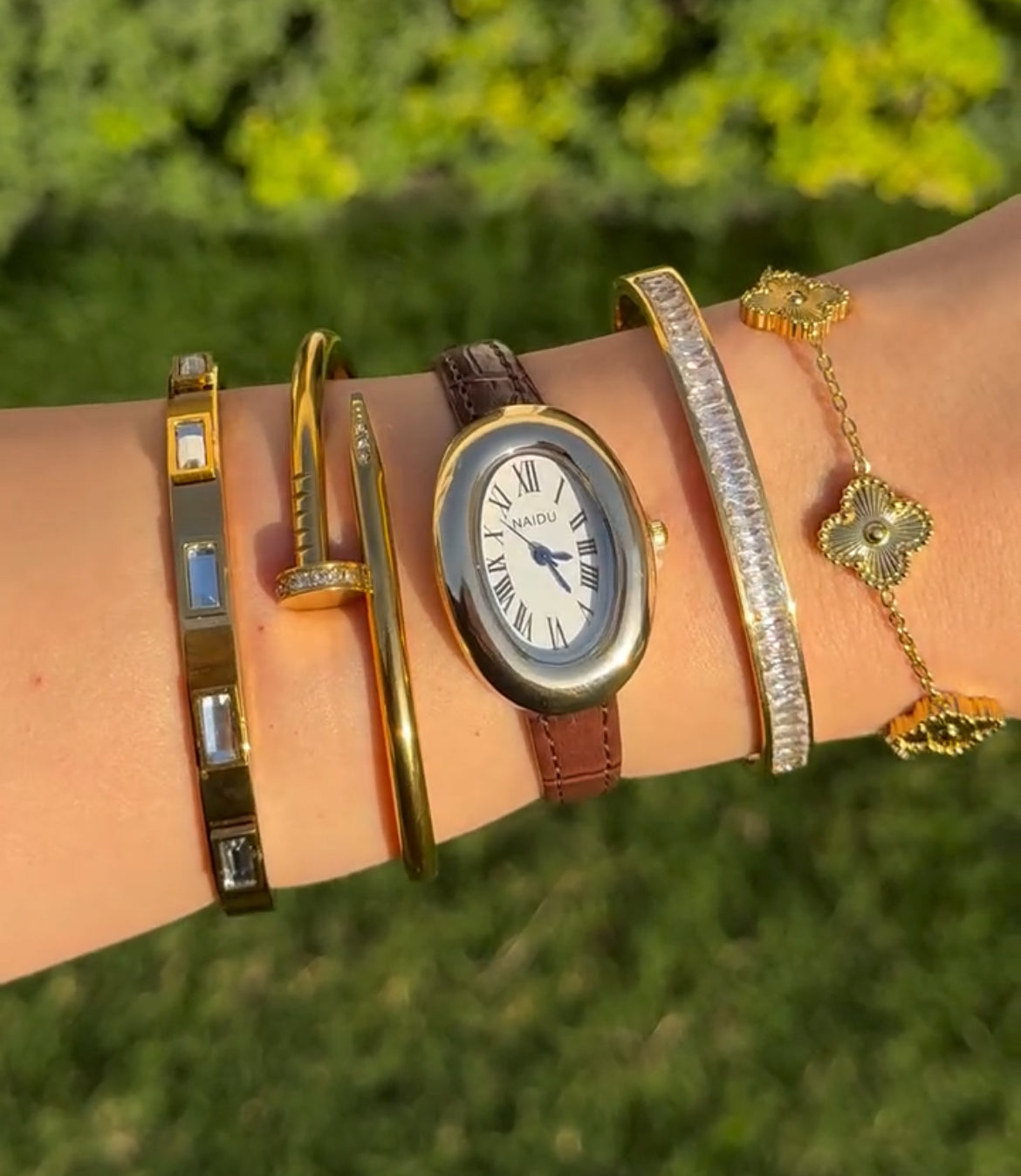 Silici watch with Bracelets